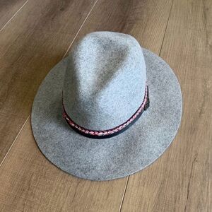 Quagga Green Label Gray Wool Hat Adjustable Fits One size‎ Women Cowgirl Country